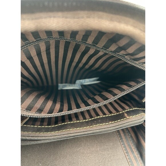 Jack Georges LEATHER BACKPACK "Voyager" DISTRESSED BROWN Unisex CONVERTIBLE BAG - Picture 12 of 16